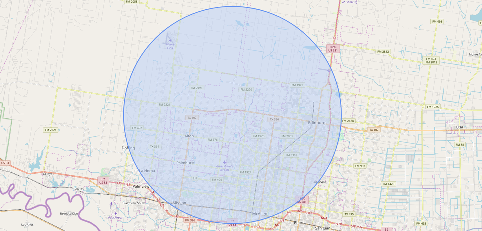 Our Coverage Area